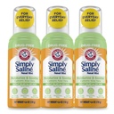 ARM & Hammer Simply Saline Moisturize & Soothe Nasal Mist, Drug-Free Moisturizing Saline Nasal Spray for Instant Relief for Dry Nose, 4.6 Oz (130 g), 3 Pack
