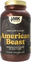 Συμπληρώματα MK American Beast, Bison Organ συμπλήρωμα για αθλητές, υποστηρίζει δύναμη, αντοχή & ανάκτηση, παγωμένα, μη GMO, Bison Liver & Bison Heart, 30 εξυπηρετούν (3.000 mg έκαστο)