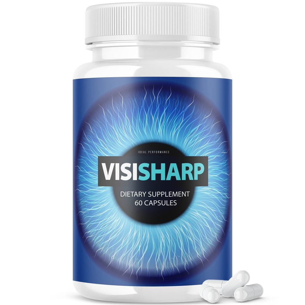 Visisharp Σύνθετη φόρμουλα για την υγεία των ματιών χάπια Visi Sharp συμπλήρωμα (60 κάψουλες)