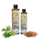 Kalla Organic Flaxseed Καστίλη σαπούνι100% Αμιγής Καστίλη Liquid Soem φύλλο Extract-250ml, Certified Cold Pressed Virgin Coconut Oil, Tea Tree essential Καστίλη Gluten Free Hand
