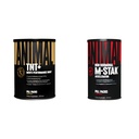 Ζωικό TNT+ Δοκιμαστικό Booster & M-Stak μυϊκή στοίβα για τους άνδρες - 21 κόμης