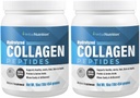 Collagen Peptides Powder Hydrolyzed Proteins are Vital Proteins for Skin Hair Nails and Joint Health, Keto, Paleo Friendly, Non-GMO, Gluten Free, 45 Servings, 2 Containers