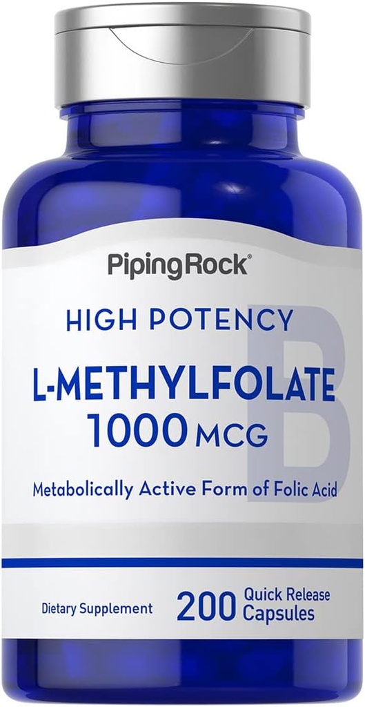 Piping Rock L methylfolate συμπλήρωμα 