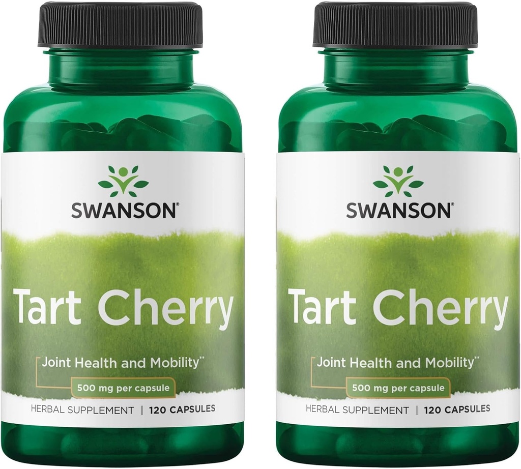 Swanson Tart Cherry 500 mg 120 Caps (2 Pack)