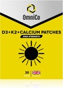 OmniCo - D3 + K2 + Επιθέματα ασβεστίου – 30 Pack
