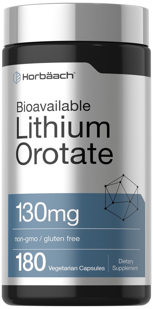 Horbäach Ορός λιθίου 130mg 
