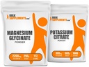 Γλυκινικό μαγνήσιο 250g + Κιτρικό κάλιο 500g Bundle