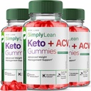 rize labs (Pack of 3 Simply Lean Keto + ACV Gummies for Advanced Weight Loss, Dietary Supplement, Maximum Strength Gomitas, Advanced Formula Review (180 Gummies)