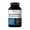 NatureBell Advanced Glucosamine MSM συμπλήρωμα χονδροϊτίνης, 240 κάψουλες 