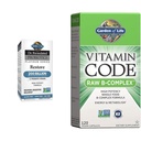 Garden of Life Dr. Formulated Probiotics Platinum Series Restore 200 Billion CFU & Vitamin B Complex - Vitamin Code Raw B Complex - 120 Vegan Κάψουλες