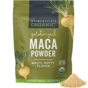 Viva Naturals Organic Maca Powder, Gelatinized, 16 oz (1 lb) – Vegan, USDA Organic, Gluten-Free, Non-GMO Peruvian Superfood in Resealable Bag
