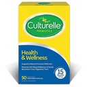 Culturelle Health & Wellness Daily Probiotic Supplement For Men & Women, Βοηθάει στην υποστήριξη του ανοσοποιητικού σας συστήματος, Περιστασιακή Διάρροια, Αέριο & Ανέλκυση, 15 δισεκατομμύρια CFUs, Μη ΓΤΟ, 50 Count