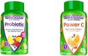 Vitafusion Probiotic and Vitamin C Gummy Συμπληρώματα, 70 Count and 150 Count