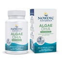 Σκανδιναβικά φυσικά Algae DHA - 60 μαλακά γέλη - 500 mg Omega-3 DHA - Certified Vegan Algae Oil - Plant-based DHA - Εγκέφαλος, μάτι & νευρικό σύστημα Υποστήριξη - Μη ΓΤΟ - 30 Υπηρεσίες
