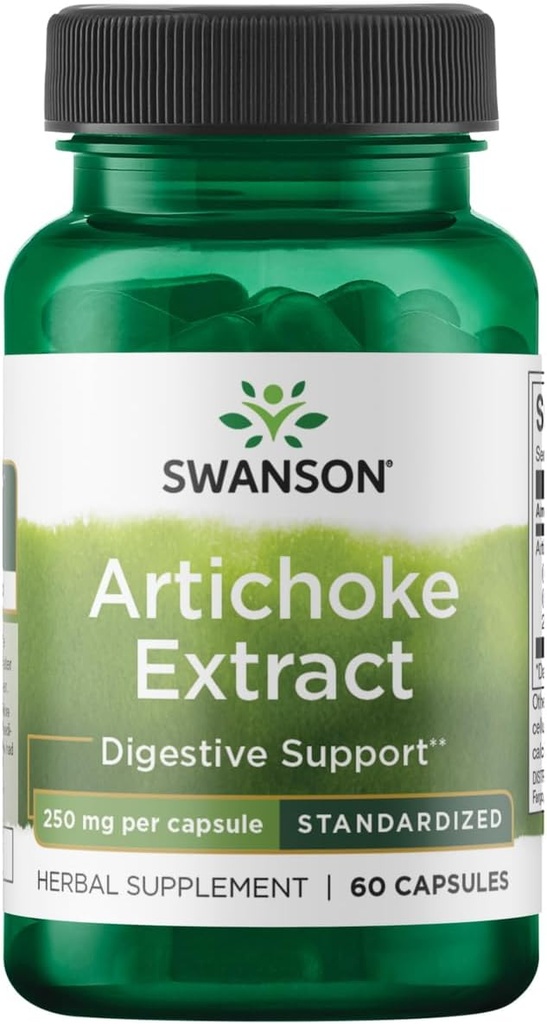 Swanson Artichoke 250 Milligrams 60 Κάψουλες