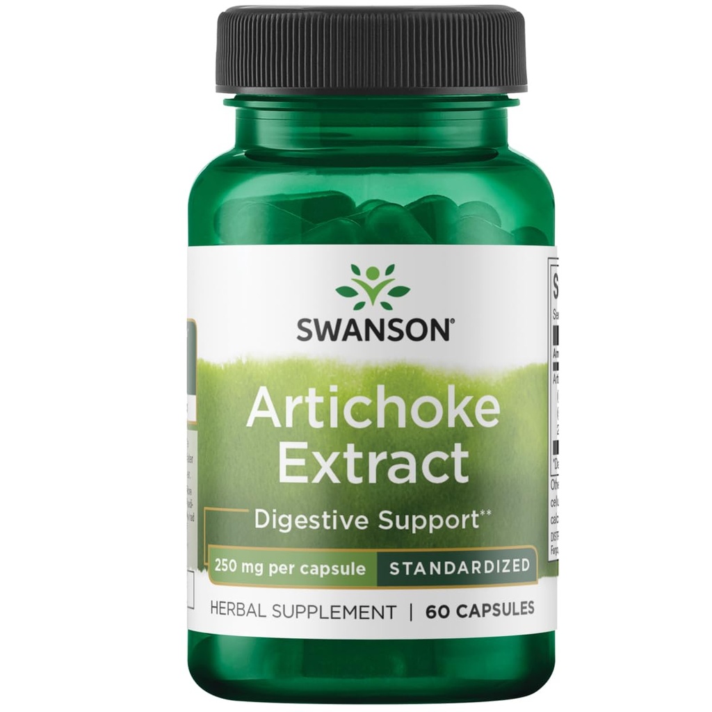 Swanson Artichoke 250 Milligrams 60 Κάψουλες