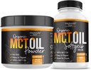 Σκόπιμα Bare Oil MCT σκόνη (50 εξυπηρετούν) και MCT κάψουλες Oil Bundle