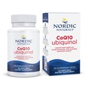 Nordic Naturals Nordic CoQ10 Ubiquinol - 60 Mini Soft Gels - 100 mg Συνένζυμο Q10 (CoQ10) Ubiquinol - Heart & Brain Health, Cellular Energy Production, Antioxidant Support - Non-GMO - 60 Services