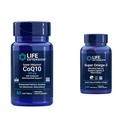 Επέκταση ζωής Super Ubiquinol CoQ10 με ενισχυμένη μιτοχονδριακή υποστήριξη, ubiquinol CoQ10 & Super Omega-3 EPA/DHA ιχθυέλαιο, Sesame Lignans & εκχύλισμα ελιάς - Omega 3 συμπλήρωμα