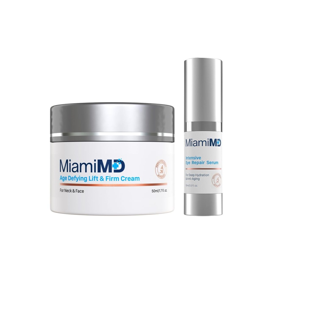 Age-Defying Lift & Firm Cream - Κρέμα κατά της γήρανσης και της σύσφιξης του δέρματος για όλους τους τύπους δέρματος και τον ορό ματιών (15ml) Under Eye Treatment for Dark Circles, Crow's Feet & Eye Sags - Ορός ματιών για όλους τους τύπους δέρματος - D
