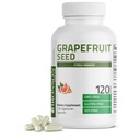Bronson Grapefruit Seed Extract 500 MG per Serving Citrus Paradisi Supports Immune Health & Helps Διατήρηση Υγιούς Γαστρεντερικής Φυλλαδικής - Μη ΓΤΟ, 120 Χορτοφαγικές Κάψουλες