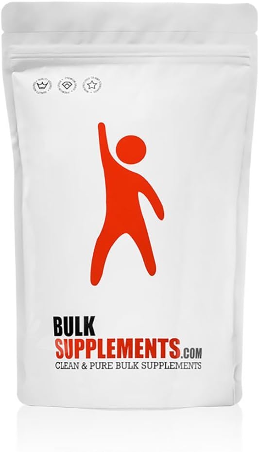 BulkSupplements.com L-Isoleucine Powder - BCAA Powder, Amino Acid Nutritional Supplement - Vegan & Gluten Free, 1g ανά Σερβίρισμα, 1kg (2,2 lbs) (Pack of 5)