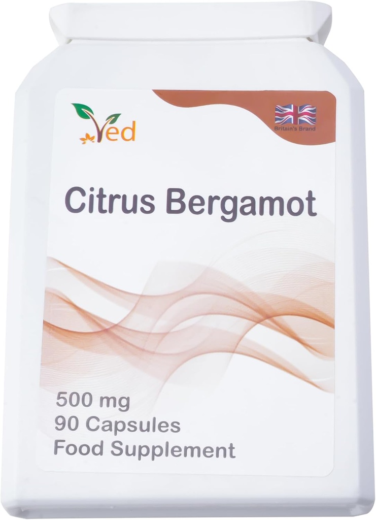 Ved Citrus Bergamot, Organic Citrus Bergamot Extract 500mg, 90 Vegan Κάψουλες (3 μήνες προσφοράς)