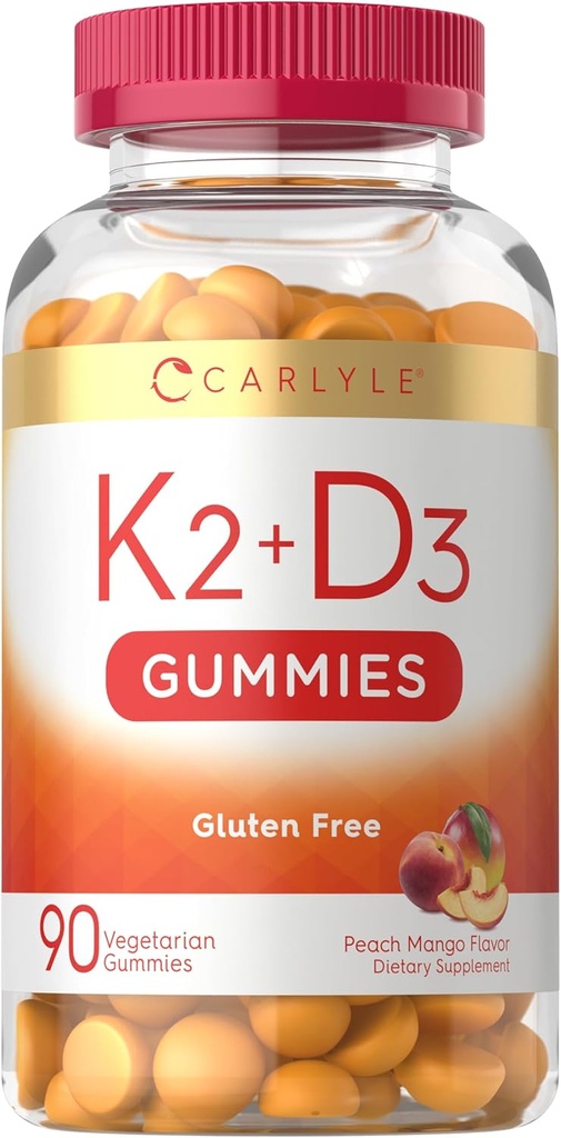 Carlyle Βιταμίνη D3 K2 Gummies 