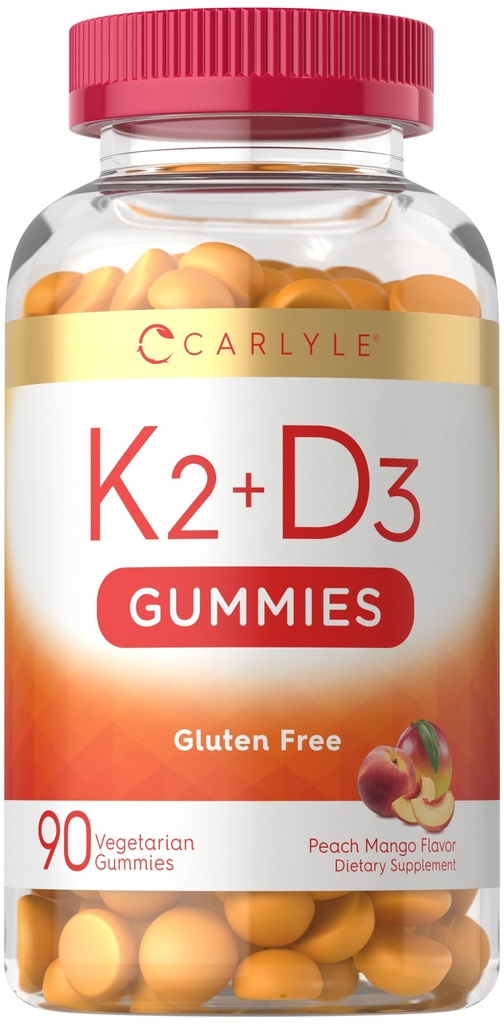 Carlyle Βιταμίνη D3 K2 Gummies 