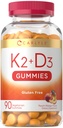 Carlyle Βιταμίνη D3 K2 Gummies 