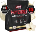 LABRADA Hydro 100% Pure Hydrolyzed Whey Protein Isolate Powder, Lactose Free, Glutamine, Fastest Digesting Whey Διαθέσιμο, Instant Mixing, Delicious Taste 48 Σερβιρίσματος 4lb (Vanilla)