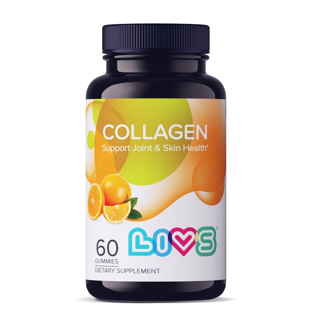 LIVS Collagen Gummies for Women & Men 