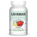 Maxi Health Livamax - Συκώτι Φόρμουλα - με Ρίζα Γάλατος και Δαντελίων - 120 Κάψουλες - Kosher