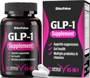 GLP-1 Alternative Supplement, Natural Extracts with Hops, Green Tea Extract, Garcinia Cambogia, Multivitamins, Probiotics, for Gut, GLP-1 Activate & Overall Health - 046