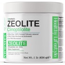 aromel Zeolite Powder | 1 Pound - 454 g | Ultra FINE Less-Than 1 µm | Clinoptilolite 95% | 3X Activated | Safe, Gentle, & Effective Energy | Original Zeolite Powder (454 Servings) | Myherbalid
