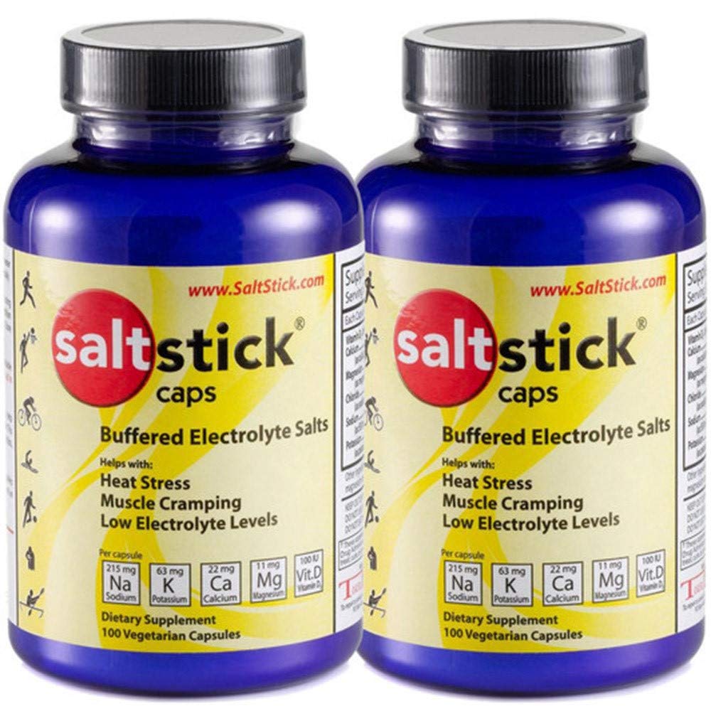 SaltStick Caps Electrolyte Replacement 100 Count (200 κάψουλες) (Συσκευασία Μαΐου Vary)