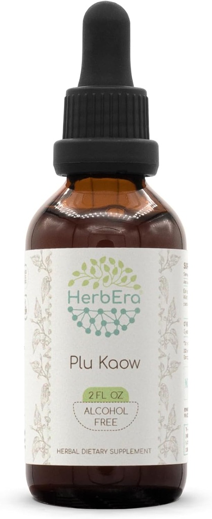 Plu Kaow B60 Herbal Extract Βάμμα, συμπυκνωμένο υγρό σταγόνες Φυσικό Wildcrated Yu Xing Cao (Houttuynia Cordata) Αποξηραμένο βότανα (2 fl oz)