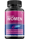 Libido Booster for Women Fast Acting with Horny Goat Weed - Γυναικεία χάπια επιθυμίας με Maca Root, Tribulus Terrestris, Ginseng και Hornygoatweed Women - Ισορροπία ορμονών, Made in USA (60 ct)