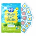 NATPAT Ανάπνευσε Easy Stickers - Stuffy Patch για παιδιά και ενήλικες - All-Φυσικό Ψυχρό και Αλλεργία Ανακούφιση για Συμφόρηση, Χημική και Χωρίς Ναρκωτικά - BuzzPatch Natural Patch (24 Pack)