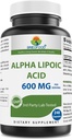 Brieofood Alpha Lipoic Acid 600mg ανά Σερβίρισμα - 240 Κάψουλες - Μη ΓΤΟ, Χωρίς γλουτένη