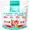 Συμπληρώματα γρανίτη Vaso Blast, Rainbow Candy Flavor, Simulant-Free Προ προπόνηση για άνδρες & γυναίκες με εκχύλισμα γκρέιπ-σπέρματος, Arginine Nitrite, & VasoDrive-AP για Max Αντλία (20 σερβίτσια)
