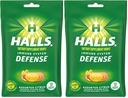 Halls Βήχας σταγόνες, διάφορα εσπεριδοειδή, 30-ct (πακέτο του 2)