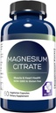 MD. Life Magnesium Citrate 250 mg – 30 Κάψουλες – Υψηλή Απορρόφηση Magnesium Citrate Supplement – Easy-to-Swallow Κάψουλες για τους μυς, τα νεύρα, την καρδιά, τον ύπνο και την υποστήριξη των οστών