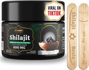 Sennasi 600 MG Shilajit Resin - Shilajit συμπλήρωμα με Fulvic Acid & 85+ Trace Minerals για την ενέργεια, ασυλία, εγκεφαλική δύναμη, 30 γραμμάρια