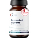 Σχέδια για την υγεία Resveratrol Supreme - Trans Resveratrol από την ιαπωνική Knotweed + Quercetin - Υγιεινή γήρανση + Καρδιαγγειακή υποστήριξη συμπλήρωμα, μη GMO (60 κάψουλες)