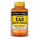 MASON NATURAL Advanced Ear Health, 33 Day Supply, Υποστηρίζει την κανονική κυκλοφορία στο εσωτερικό αυτί & δαχτυλίδι, 100 Caplets
