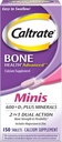 Caltrate Minis Ασβέστιο & Βιταμίνη D3 Δισκία 150 CT (PACK OF 2)