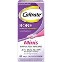 Caltrate Minis Ασβέστιο & Βιταμίνη D3 Δισκία 150 CT (PACK OF 2)