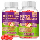 Keto ACV Gummies Γλουτένη & Χωρίς ζάχαρη Μηλίτης Ξύδι Ξύδι για Σύνθετη Απώλεια Βάρος - Ταχεία λίπος συμπλήρωμα διατροφής Burner για γυναίκες άνδρες - 60 Gummies (1000MG) (2-Pack)