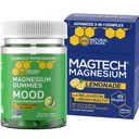 ΦΥΣΙΚΑ ΣΤΑΚΙΑ Magtech Magnesium Drink Mix + Mood Magnesium Gummies Bundle - 4 Forms of Magnesium - Εγκεφαλική υγεία, χαλάρωση & υποστήριξη στρες* - 35 Services